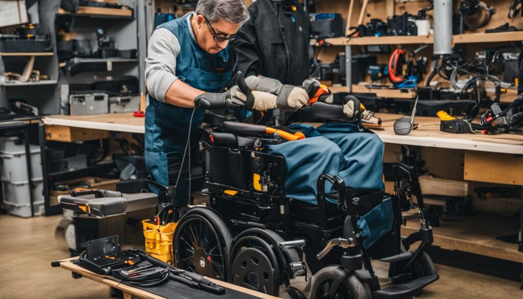 電動輪椅維修工具的維護與保養