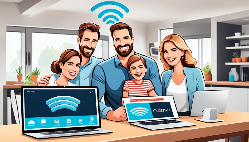 家居無線寬頻的穩定連接