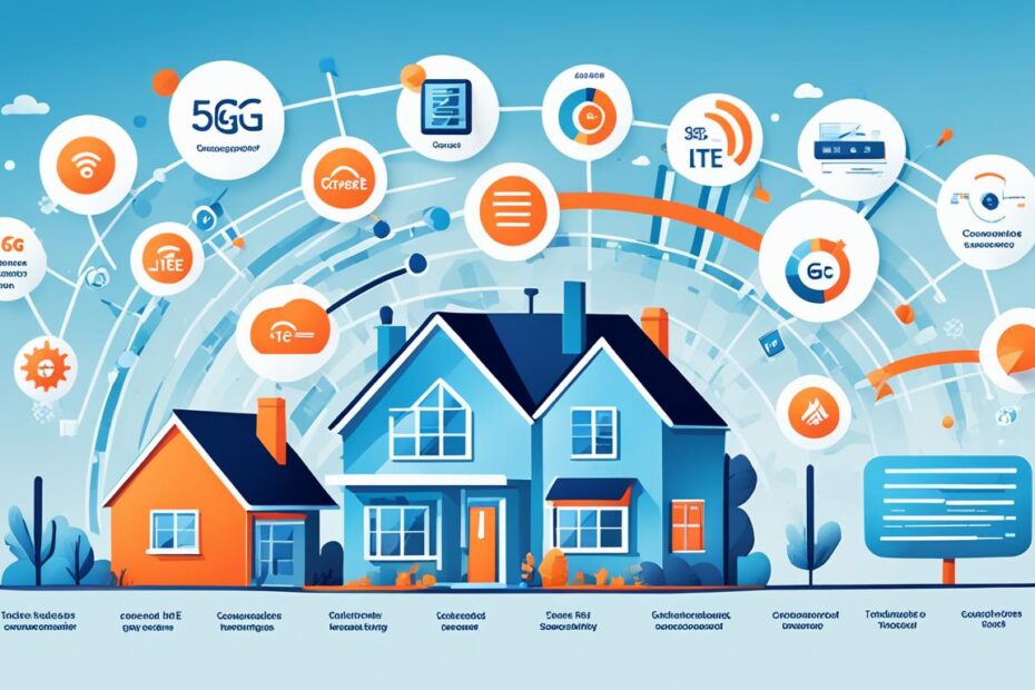 5G家居寬頻和LTE寬頻的技術比較