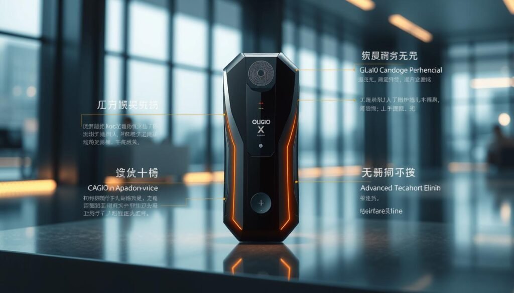 Generate an image of Oligio X 原美電波 device Generate an image of Oligio X 原美電波 device