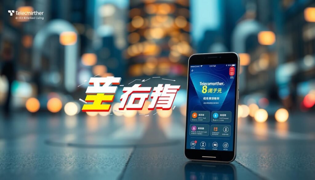 A vibrant and dynamic scene depicting the "轉台優惠" promotion from Telecombrother. In the foreground, a modern smartphone with a sleek and minimalist design takes center stage, its screen showcasing the Telecombrother logo and various package options. The middle ground features a stylized representation of the "轉台優惠" concept, with dynamic graphics and icons highlighting the key features and benefits. The background sets the scene with a blurred, bokeh-infused cityscape, conveying a sense of urban sophistication and technological innovation. The overall composition is balanced and visually striking, capturing the essence of the "轉台優惠" offering in a way that is both informative and aesthetically pleasing. A vibrant and dynamic scene depicting the "轉台優惠" promotion from Telecombrother. In the foreground, a modern smartphone with a sleek and minimalist design takes center stage, its screen showcasing the Telecombrother logo and various package options. The middle ground features a stylized representation of the "轉台優惠" concept, with dynamic graphics and icons highlighting the key features and benefits. The background sets the scene with a blurred, bokeh-infused cityscape, conveying a sense of urban sophistication and technological innovation. The overall composition is balanced and visually striking, capturing the essence of the "轉台優惠" offering in a way that is both informative and aesthetically pleasing.