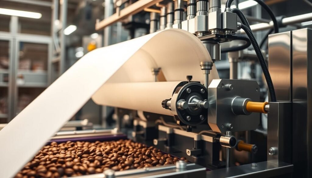 Pneumatic Actuation in Coffee Packaging